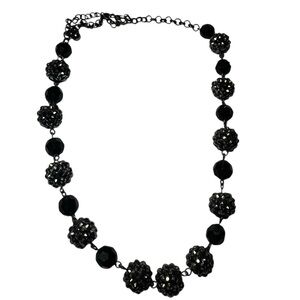 Chic Black Beaded fashion Necklace